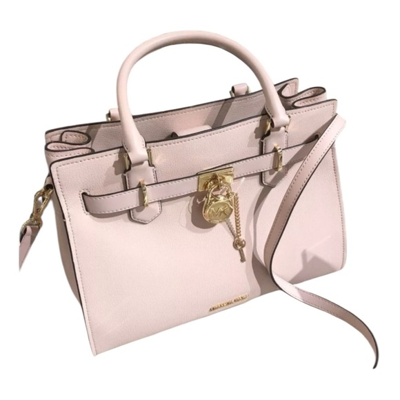 Michael Kors Hamilton Medium Pastel Satchel Shoulder Bag, Crossbody, Handbag - Picture 5 of 7